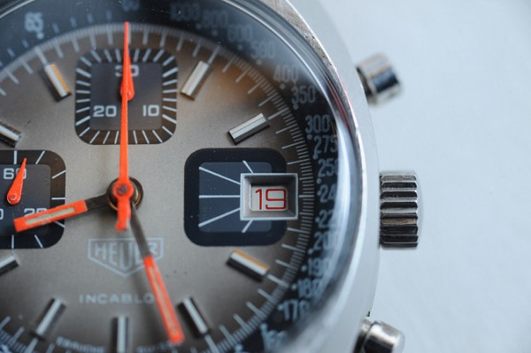 豪雅錶七十年代橙路