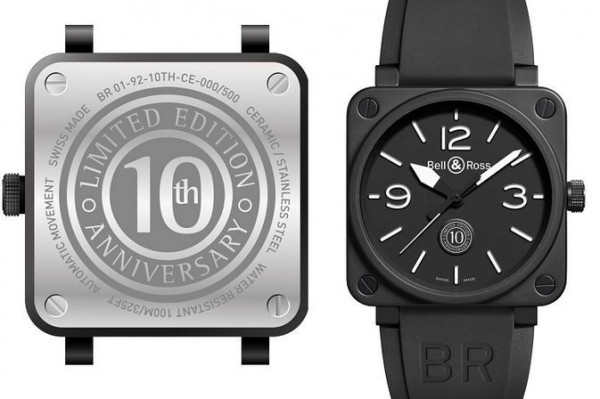 方中帶圓十年誌 Bell & Ross BR01 10th Anniversary