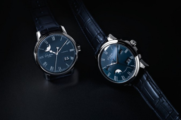 電鍍藍之美 Glashütte Original Senator