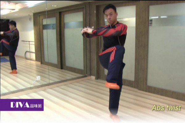 家中收腹訓練2
