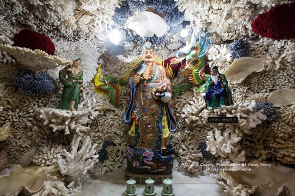 台北貝殼廟「富福頂山寺」