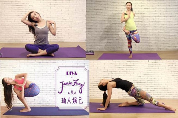 我是瑜伽時裝購物狂