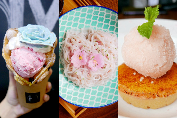 【夢幻美食系列】愛上嫩藍與淡粉調！必試春日小清新7食