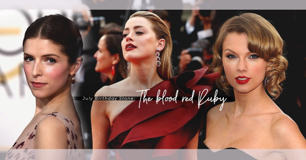 七月誕生石：象徵愛、激情、浪漫與性感的紅寶石