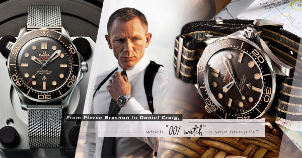 占士邦007：秘密武器藏在手錶中！Omega、Rolex、Seiko，你最喜歡那一款鐵金剛手錶？