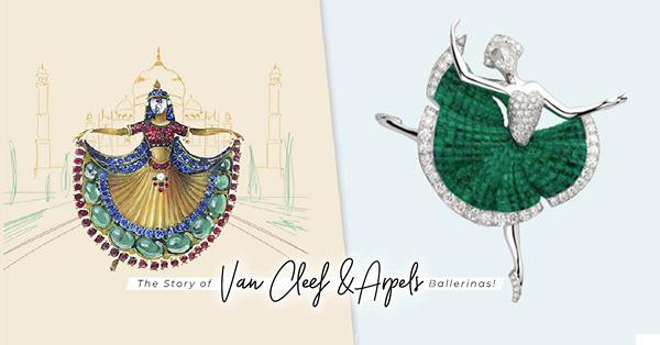珠寶與芭蕾：以優雅的Ballerina為靈感，盤點Van Cleef & Arpels栩栩如生的Dancers系列