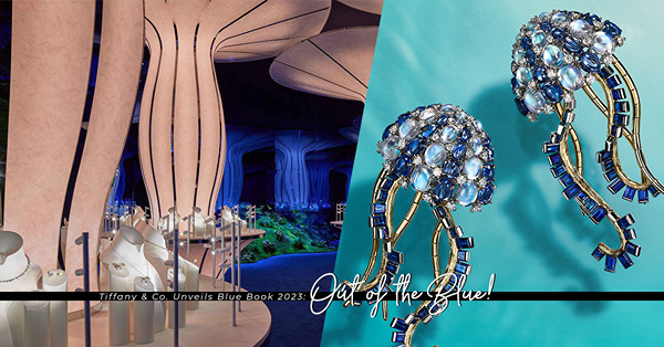 Tiffany & Co 高級珠寶系列「Out of the Blue」，帶你探索迷人的深海祕境！