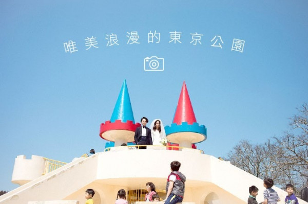 如童話般的城堡滑梯　原來林宥嘉就在這裡影婚紗相！
