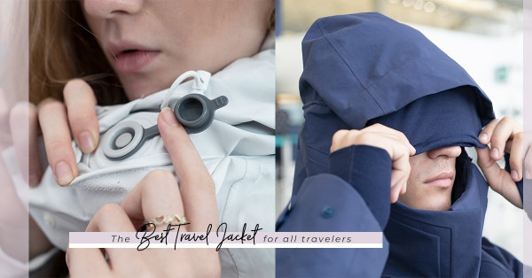 For all travelers：自帶發熱式眼罩、手套及吹氣枕，這件Jacket實現旅途中高質素的極速補眠
