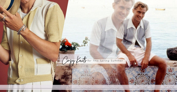 織物絕非冬天限定！舒適又具造型的Summer Knits，炎夏清新之選！