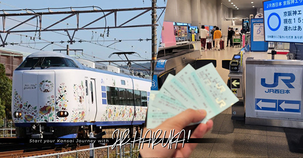 關西機場交通攻略：JR特急列車直出大阪市區超方便！遊客獨享限定套票優惠，京都入，大阪走！