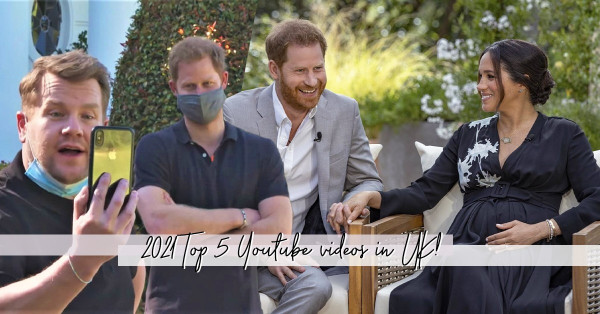 移民英國必知 | 2021年英國5大最受歡迎YouTube影片！哈里王子排第三，5400萬點擊第一位是誰？
