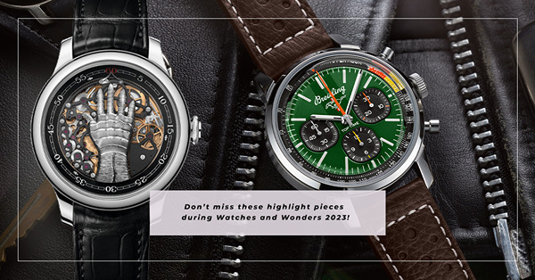 百花齊放的鐘錶界！WW2023場館以外：Breitling、 BVLGARI 及 F.P.Journe 新作驚喜現身