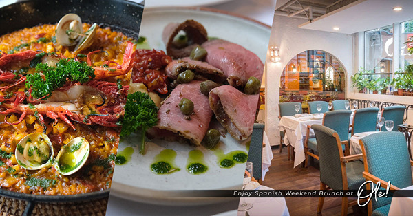 西班牙餐廳推24周年早午餐！$498 Brunch嘗盡經典大菜、Tapas：滾燙蒜蓉橄欖油海蝦、彈牙烤八爪魚、紅蝦Paella大鑊飯、皮脆肉嫩烤乳豬