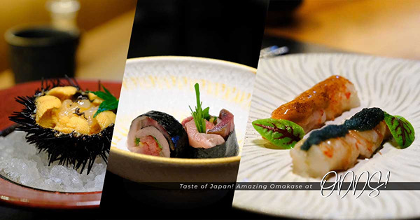 $1,680十六道菜Omakase，味遊日本20縣時令美食！貴族滋味原隻北海道白海膽、一試難忘奄美大島拖羅、琵琶湖鮎魚、佐賀和牛壽喜燒