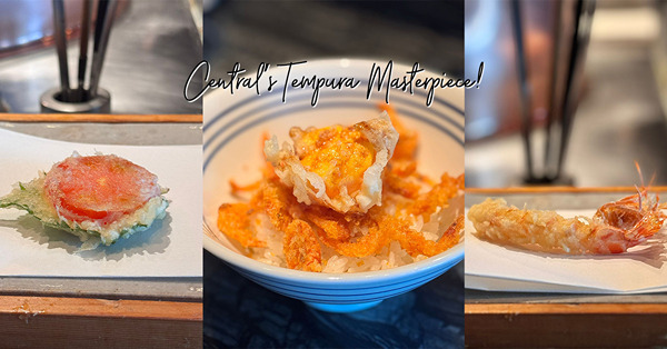 中環天婦羅名店Omakase！日籍名廚操刀廚師發辦:溫潤清甜...