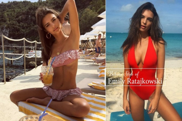 今個夏天買哪款Bikini？讓性感尤物Emily Ratajkowski示範給妳看！