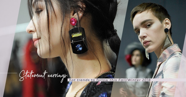 Statement Earrings：Giorgio Armani 時裝秀上的亮點，今個秋冬你不能缺少一對大耳環