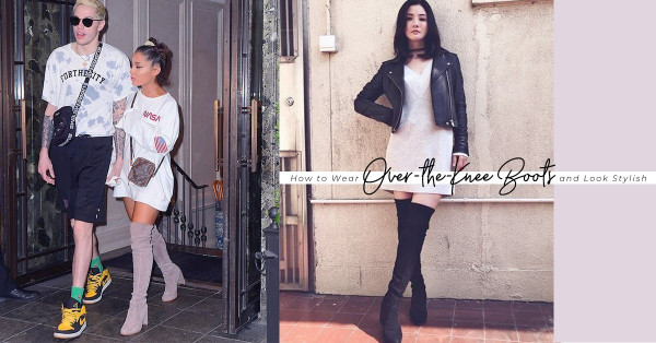 Celebrity Style：適當地露出大腿，連150cm女生都可以駕馭的過膝長靴