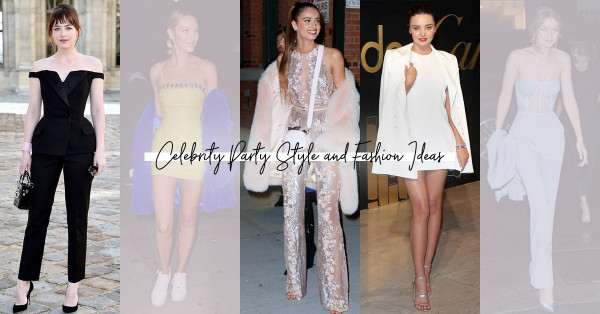 Dress up for party：看一眾celebrity的穿搭術，你都可以成為Party Queen