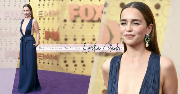 Emmys 2019：Emilia Clarke 雖失落視后，卻贏得紅地毯最佳衣著掌聲