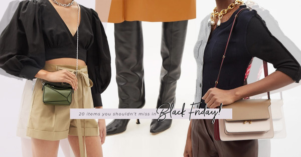 Black Friday 2021優惠：LOEWE、GIVENCHY、JIMMY CHOO等名牌手袋、鞋款低至半價！這20件單品即放入購物車！