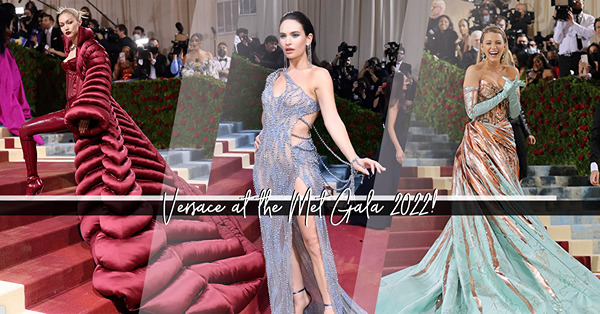 Met Gala紅地氈上的大贏家：Versace！時尚女王Blake Lively、超模Gigi Hadid都為Versace撐場，演繹極致華麗鍍金時代