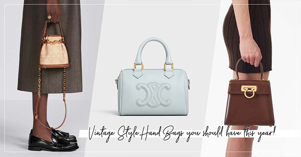 2023復古風精品手提包推薦！全部嬌小玲瓏、充滿少女感！Ferragamo經典Top Handle、Dior最新C’est Dior、Celine粉藍Boston Bag！