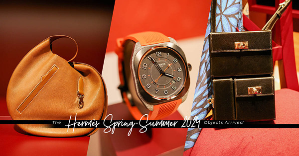 Hermès 2024春夏配飾搶先看：注目Fonsbelle Chaîne、Kelly Multi Pocket To Go手袋！H08腕錶四色新登場、玩味復古絲巾