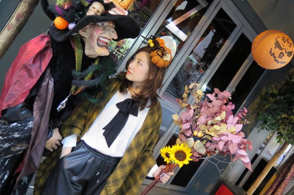 花藝 X 愛登士家庭 打造搞怪萬聖節造型