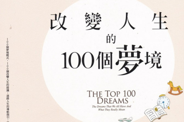 發夢著錯衫點解？《改變人生的100個夢境》為生活解惑解困