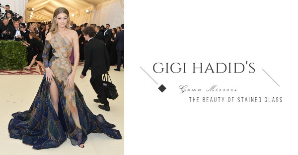 【Met Gala 2018】來看天堂的時尚，Gigi Hadid冷艷look超搶FO！