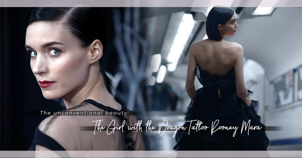 精靈般脫俗氣質！龍紋身女孩Rooney Mara的黑色時尚密碼