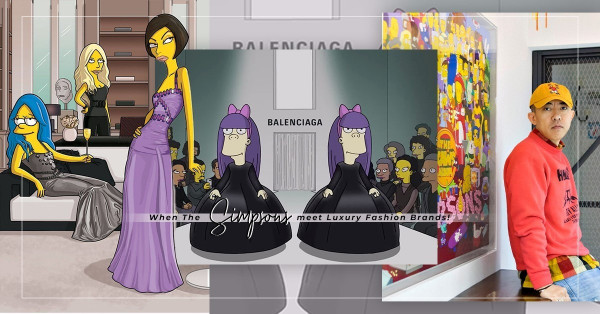 驚喜現身巴黎時裝周Balenciaga秀場！最受時裝設計師歡迎的卡通 ——The Simpsons！