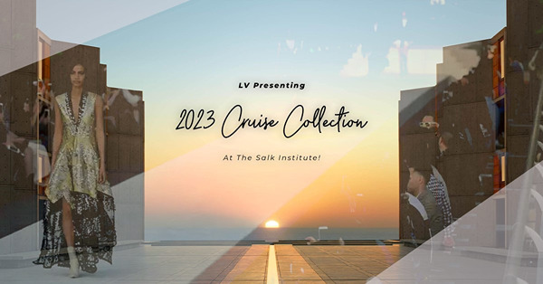 Louis Vuitton Cruise 2023 春夏系列：讓建築與大自然融入時尚，展示未來主義美學