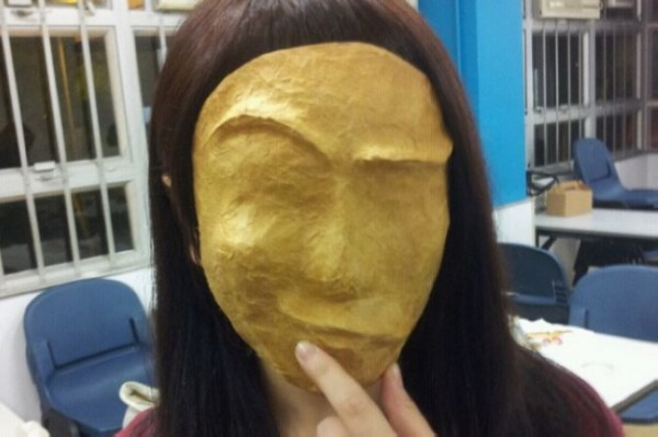 面具有沒有表情？