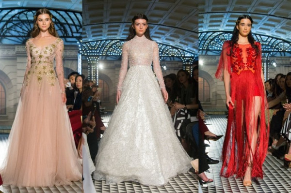 這會是你的dream gown嗎？用五萬顆Preciosa水晶鑲嵌的婚紗系列！