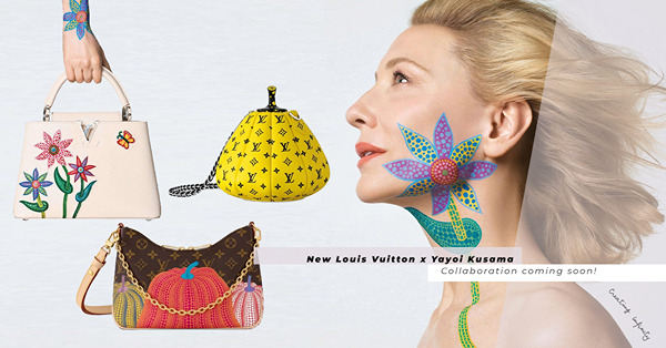月尾回歸！Louis Vuitton x 草間彌生第二波聯乘系列登場：必收可愛黃色南瓜手袋、Infinity Dots波點款色
