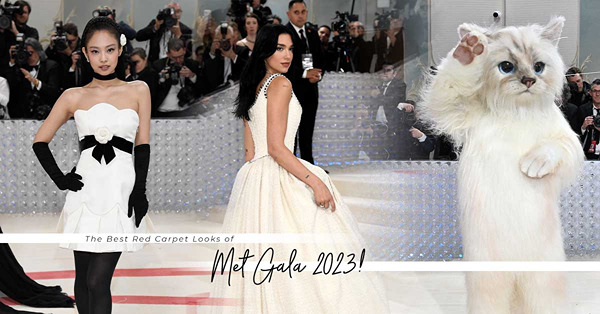 Met Gala 2023造型大盤點！Dua Lipa高貴典雅、Rihanna超吸睛山茶花斗篷、Jared Leto化身成Karl Lagerfeld愛貓，向老佛爺致敬！