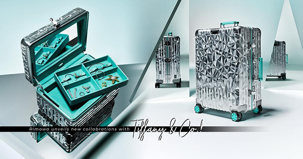 RIMOWA x TIFFANY & Co.驚喜聯乘！限量絕美Tiffany Blue珠寶首飾箱、行李箱，最強奢華之作！