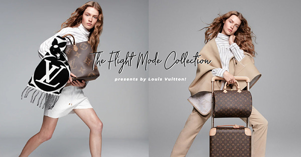 Louis Vuitton全新Flight Mode系列：經典Keepall旅行袋、行李箱換上淡雅Monogram圖案！精緻保暖單品，冬日時尚出遊