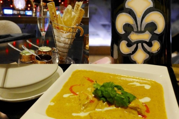 葡萄酒配米芝蓮印度菜