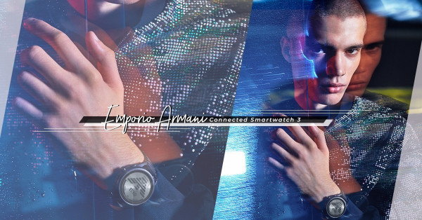 玩轉SmartWatch形象：Emporio Armani Connected Smartwatch 3