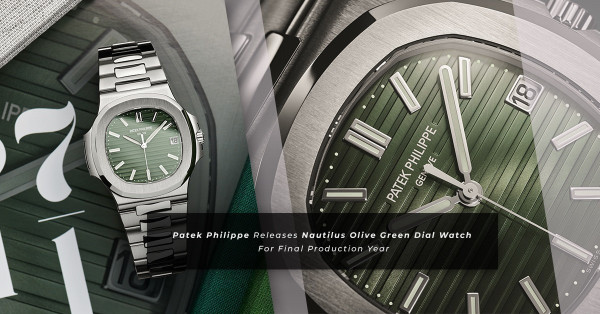 Watches & Wonders 2021：Patek Philippe 5711/1A的勝利休止符！全新橄欖綠放射狀錶面，透著獨特內斂氣質