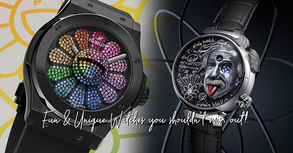 一枚逗自己開心的腕錶：AP、Louis Vuitton、Hublot最新玩味之作，戴上心情變好！