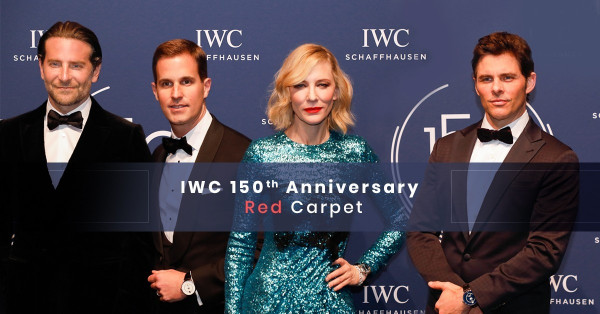 【SIHH 2018】IWC 150週年Gala Dinner　世界巨星一起現身祝賀！