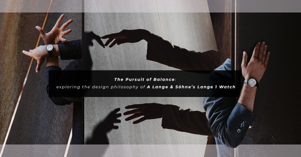 舞蹈家Christian Loclair為朗格經典錶款Lange 1編舞，詮釋經典背後的不對稱美學