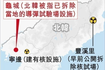 北韓拆導彈試驗場 特金會或開兩日