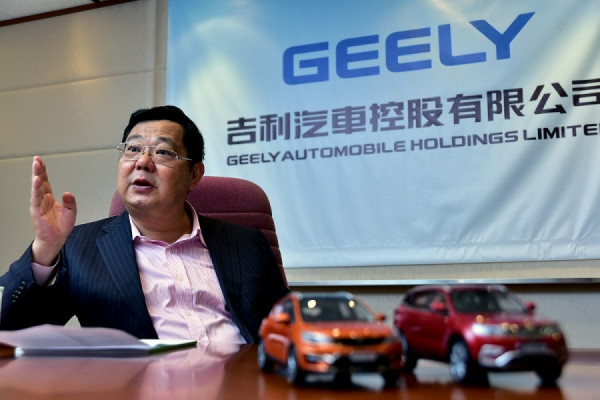 技術領先國內同業 吉利汽車有運行