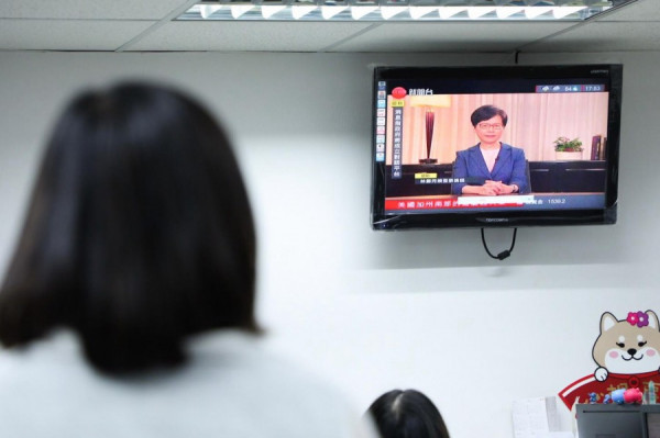 【修例風暴】特首林鄭月娥透過電視講話宣布正式「撤回」修例